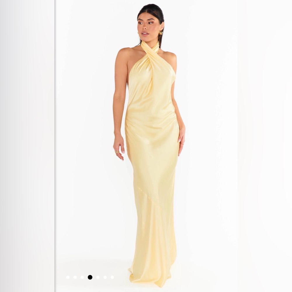 Show Me Your Mumu Jasmine Halter Maxi Dress
